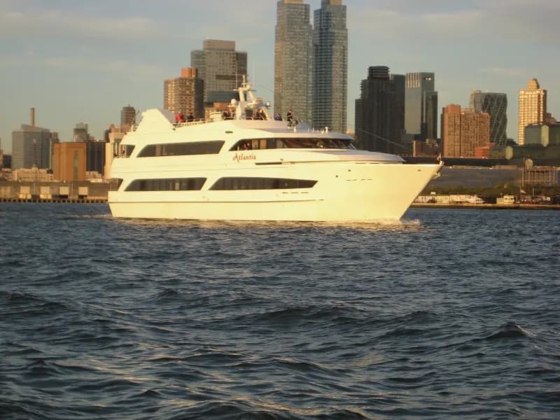 Corporate event reception aboard the Atlantis