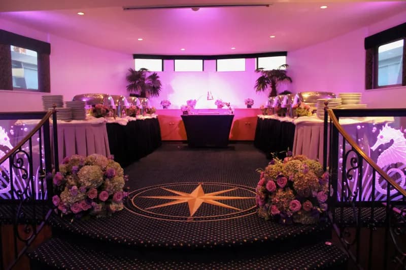 Gala event aboard the Atlantis yacht