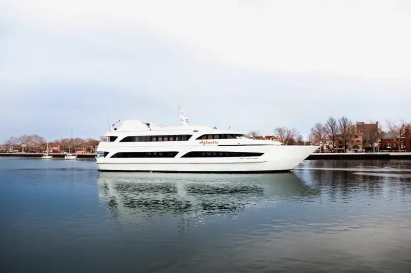 The Atlantis cruising New York Harbor