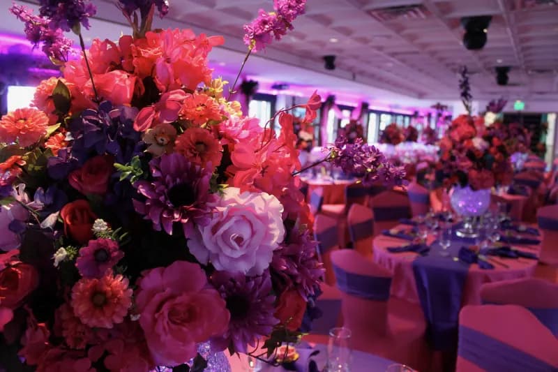 Event styling aboard the Atlantis