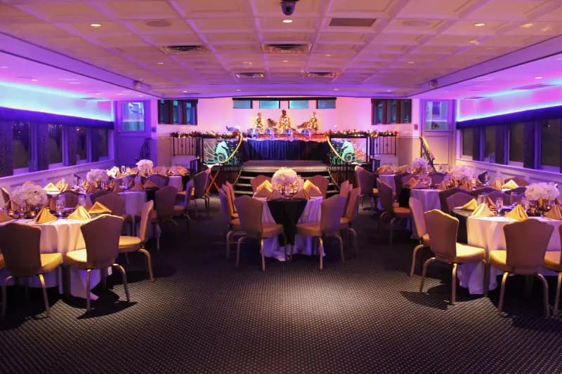 Aboard the Atlantis in New York Harbor