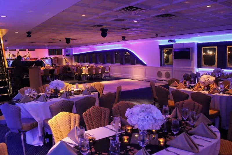 Evening aboard the Atlantis